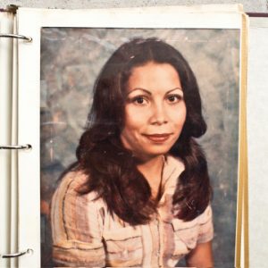 Rosie Jimenez, in a school photograph provided to the public by her daughter.